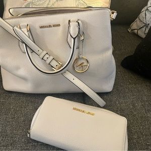 Michael Kors Purse and Wallet Set